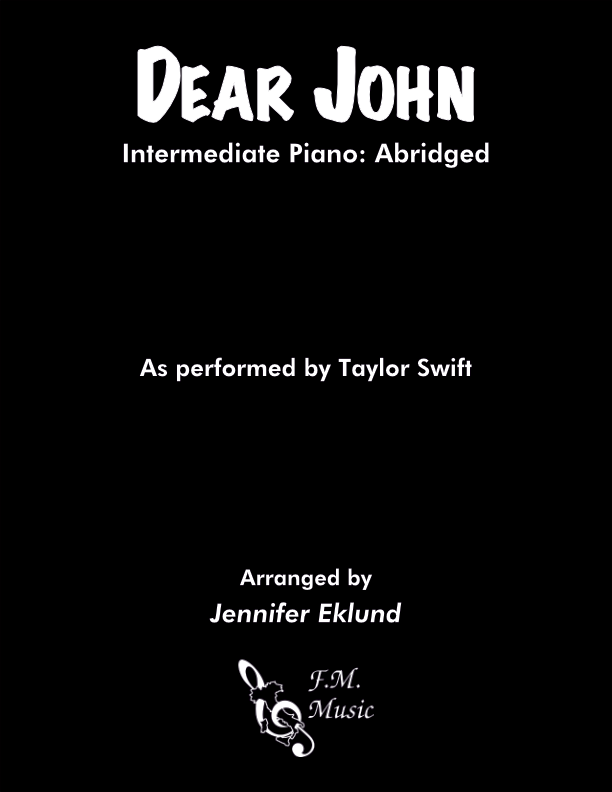 Dear John (Intermediate Piano: Abridged Version)